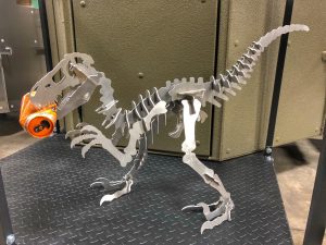 Aluminum Dinosaur Puzzle